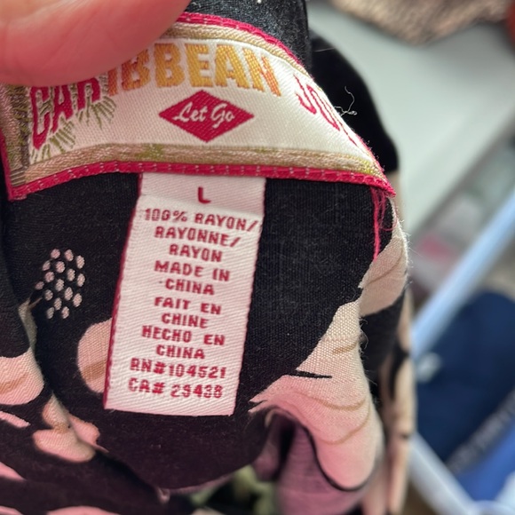 ***Caribbean Joe Short Sleeve Shirt - Picture 5 of 5